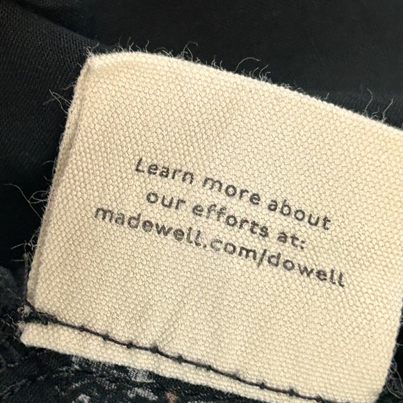 Madewell Black Floral Mini Dress - Picture 3 of 11